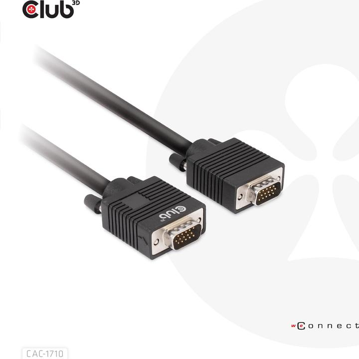 Productafbeelding Club 3D Club3D Kabel VGA > VGA St/St (10 m, VGA)