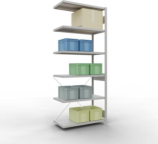 Image du produit Schulte Lagertechnik Système d'assemblage MULTIplus330 avec entretoise croisée