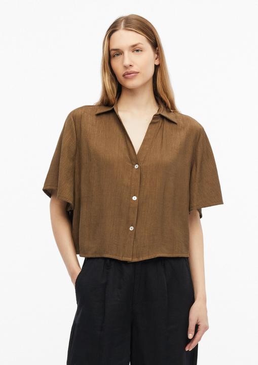 Immagine prodotto s.Oliver Strukturierte Viskosemix-Bluse im Boxy Fit (48)