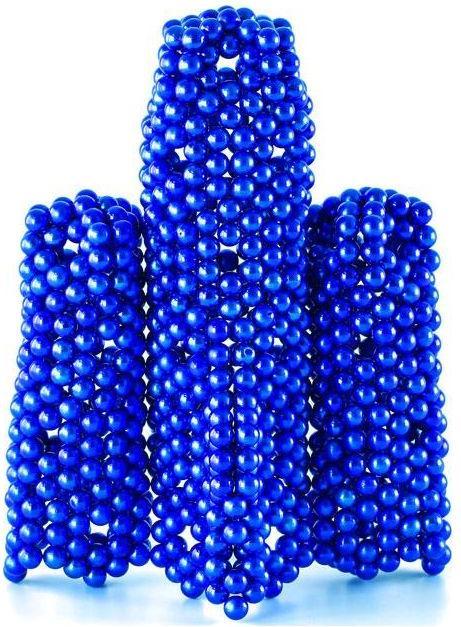 Actual product image Neoballs Sphere Magnets Blue- Tesseract Cassette
