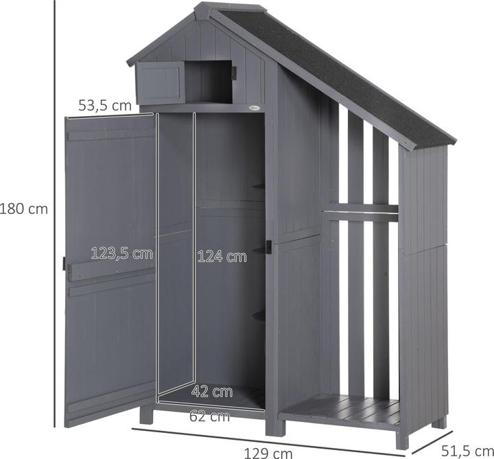 Immagine prodotto Outsunny Capanno degli attrezzi