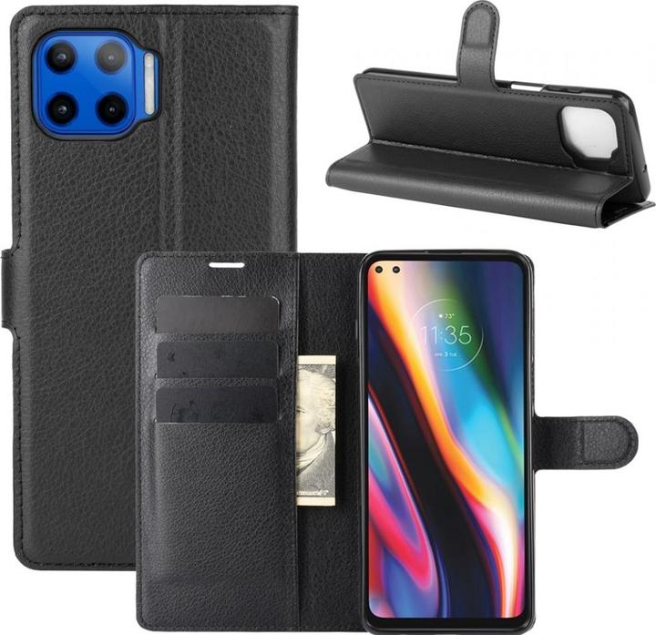 Produktbild Screenguard Motorola Moto G 5G Plus Leather Guard Lederhülle (Motorola Moto G 5G Plus)