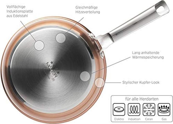 Productafbeelding Mäser Asterion (24 cm, Koekenpan, Roestvrij staal)