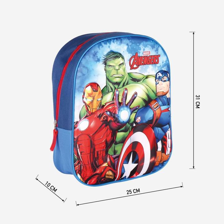 Actual product image Cerda Marvel Avengers 3D Backpack 31cm