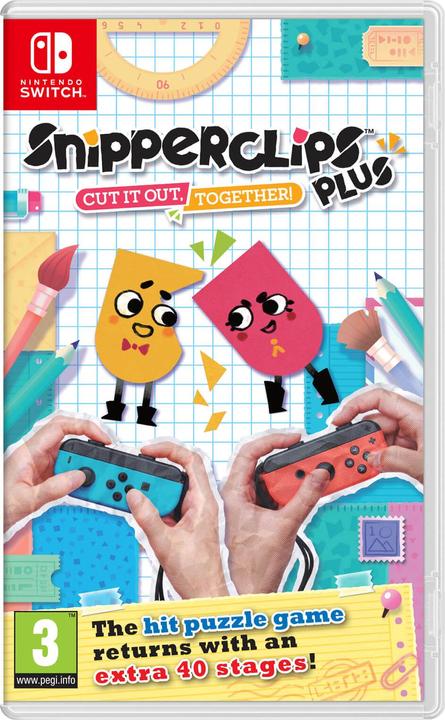 Actual product image Nintendo Snipperclips Plus - Les deux font la paire! (DSi XL, EN)