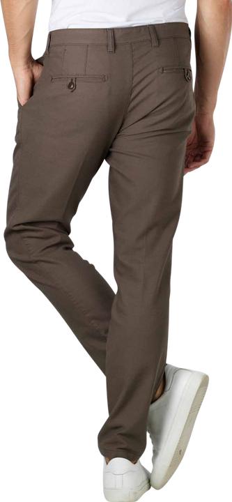 Actual product image Drykorn Mid Waist Mad Chino Slim Fit Brown (W30/L34)