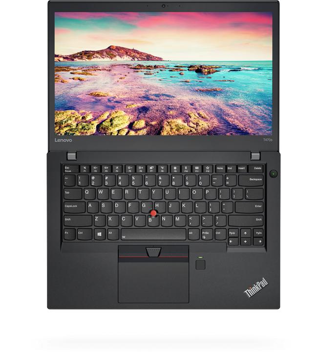 Produktbild Lenovo ThinkPad T470s (14", 512 GB, 16 GB, CH, Intel Core i7-7500U)