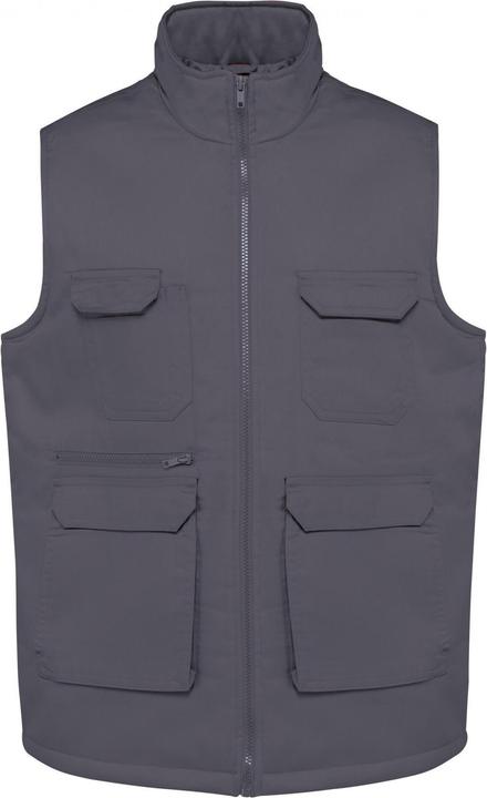 Image du produit Kariban Gilet polycoton multipoches rembourré (5XL)
