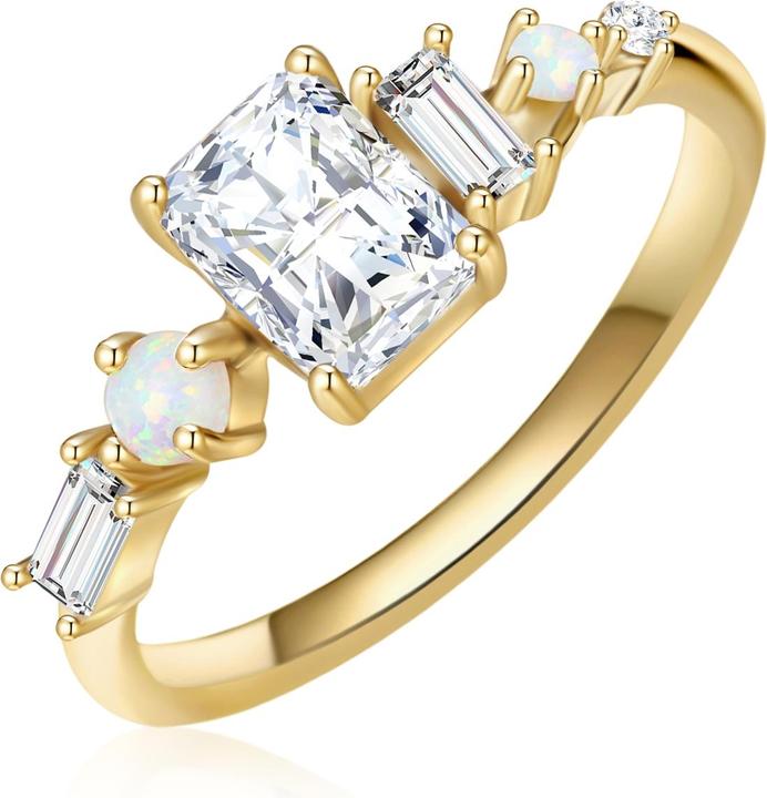 Immagine prodotto Glanzstücke München Donna Argento Sterling Cubic Zirconia Oro Giallo - 31596 (60, 925 Argento)
