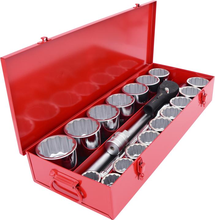 Immagine prodotto KS Tools Set di prese 1", 22 parti, reversibile