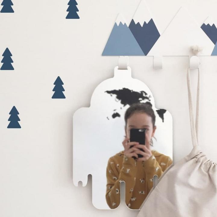 Actual product image Tresxics Robot hanging mirror (23 x 33 cm)