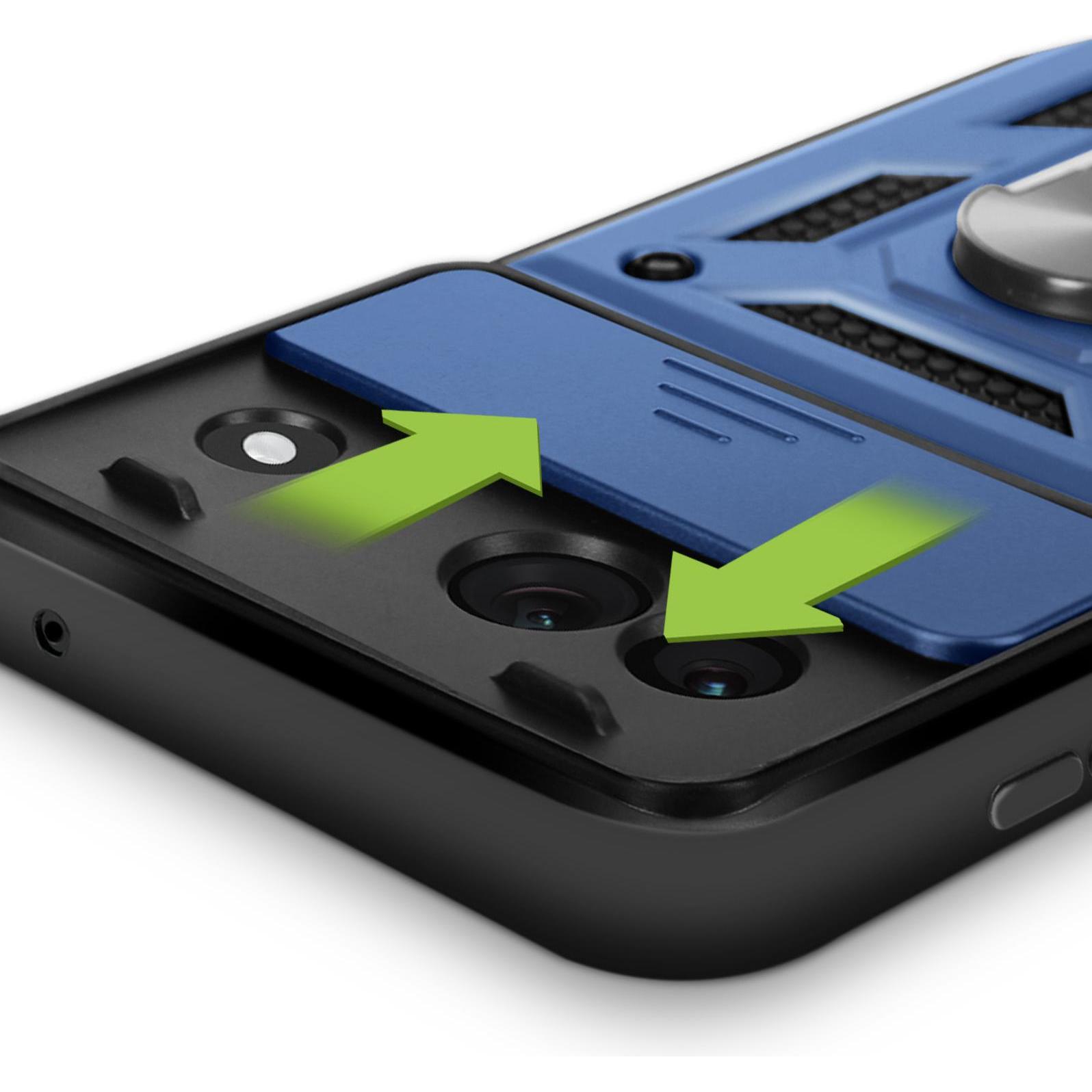 Thumbnail - Mayaxess ProtectorRing Case Series (Google Pixel 8a), Smartphone Hülle, Blau