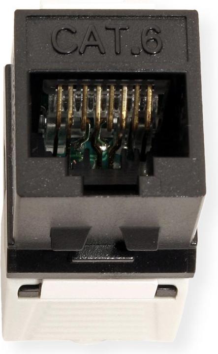 Produktbild Roline C6 Keystone UTP180°,werkzeuglos (U/UTP, CAT6, 0.04 m)