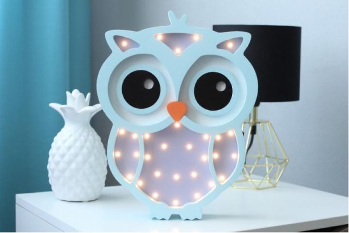 Image du produit HappyMoon Lampe de nuit LED Hibou