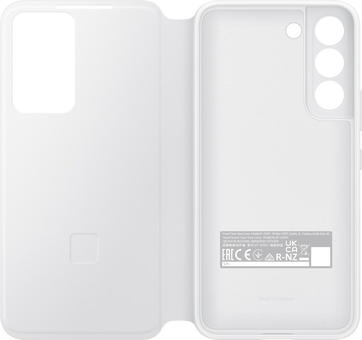 Actual product image Samsung Clear View Cover (Samsung Galaxy S22 5G)