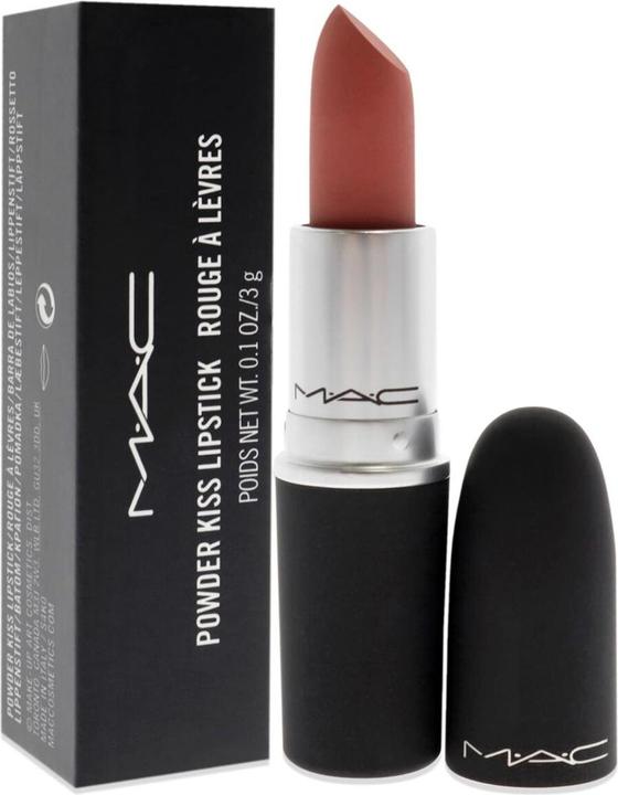 Produktbild MAC Cosmetics Powder Kiss Lipstick (Mull It Over)