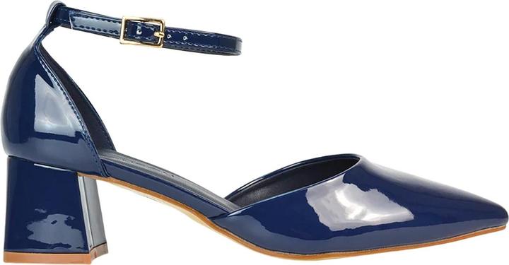 Immagine prodotto XY London Evie Decolleté Tacco Basso a Blocco Donna (39.5)