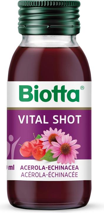 Biotta Organic Vital Shot Acerola-Echinacea 16 x 60 ml