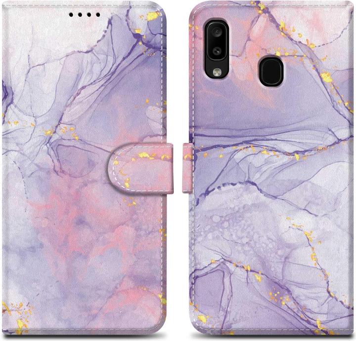 Pink Purple Marble No. 5