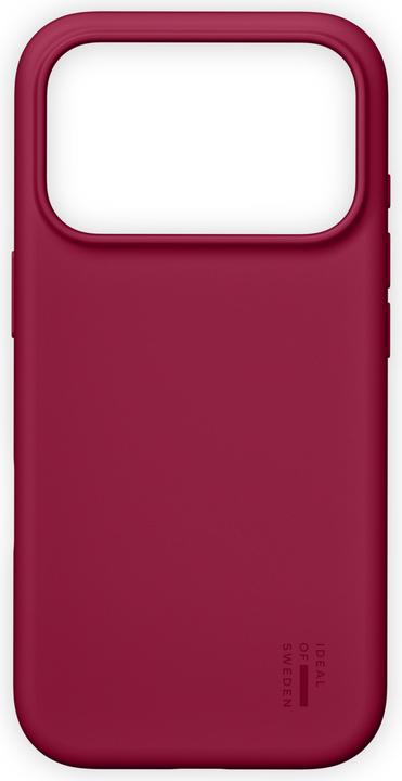 Actual product image iDeal Of Sweden MagSafe Silicone Cover Cranberry (Apple iPhone 17 Pro Max)