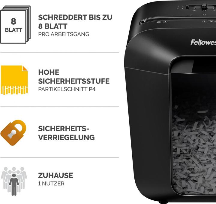 Produktbild Fellowes Powershred LX45 (Partikelschnitt)