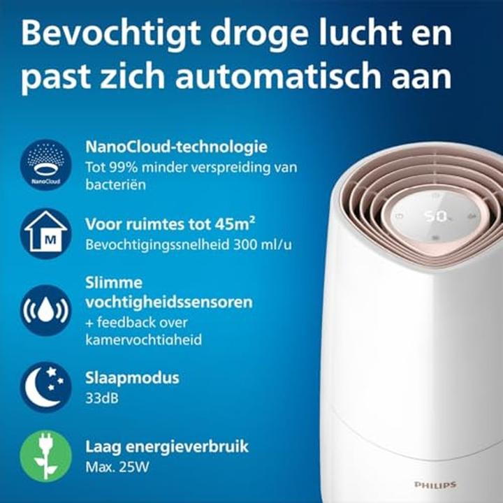 Actual product image Philips Series 3000 HU3916/10 (45 m²)