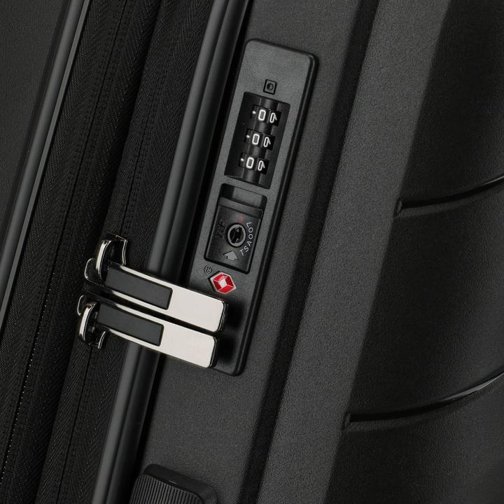 Actual product image Travelite Burano 4 Rollen Kofferset 3-teilig mit Dehnfalte (207 l)