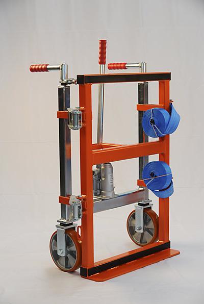 Rrr Sollevatore, idraulico, conf. da 2 pz., portata 3500 kg, sollevamento 100 mm.