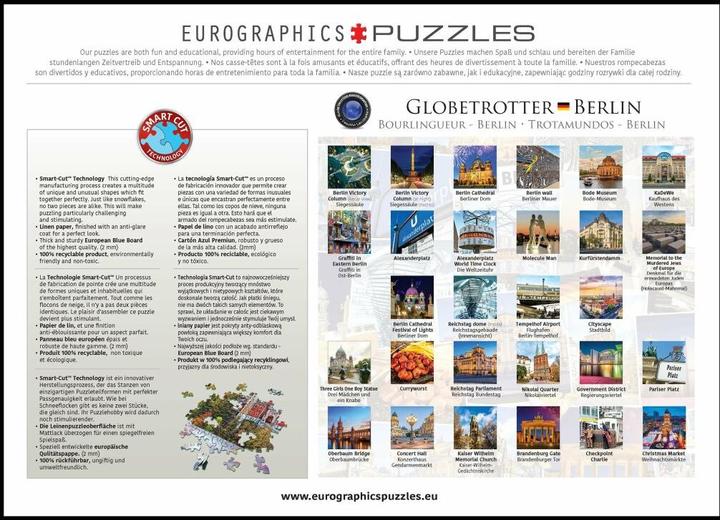 Produktbild Eurographics Globetrotter Berlin Globetrotter Berlin (1000 Teile)