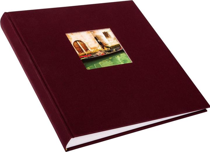 Produktbild Goldbuch Fotoalbum gebunden 30x31cm bordeaux Leineneinband