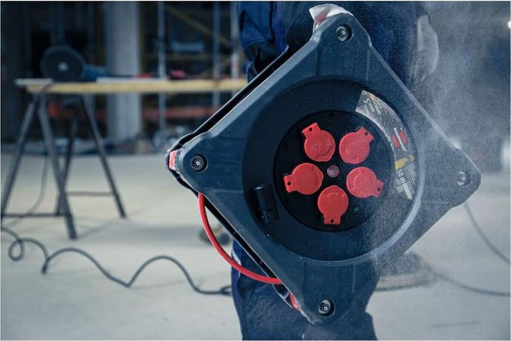 Image du produit Brennenstuhl Enrouleur de câble professionnel avec protection anti-retournement sur tout le pourtour (50 m, 1.50 mm²² mm)