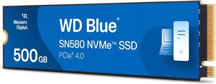 Actual product image WD Blue SN580 (500 GB, M.2 2280)