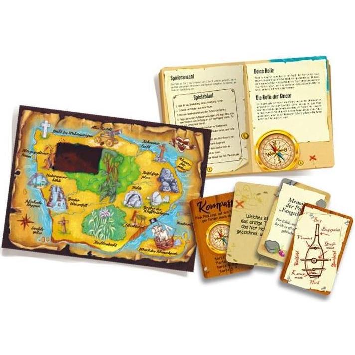 Thumbnail - 404 on Board OBOD0001 - Escape Box: Piraten, Brettspiel, für 2-5 Spieler, ab 7 Jahren (DE-Ausgabe) (Deutsch)