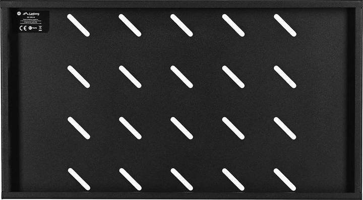 Produktbild Lanberg 19 " fester Boden 1U Rack-500x280mm schwarz