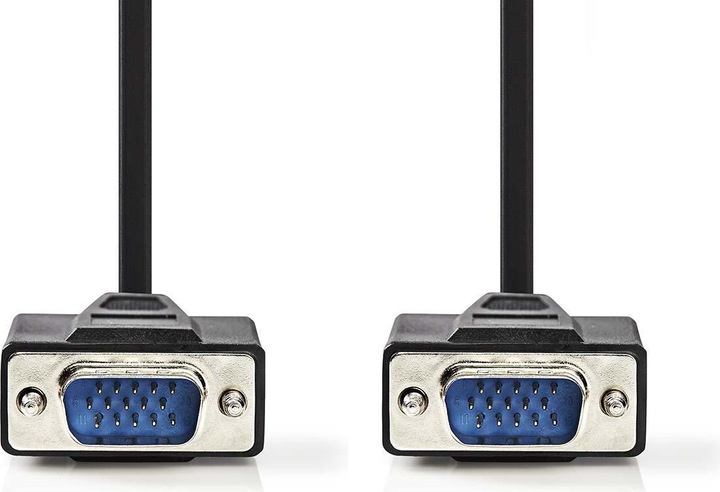 Actual product image Nedis Video cable, VGA plug - VGA plug, 1024 x 768, 20m (0.20 m, VGA)