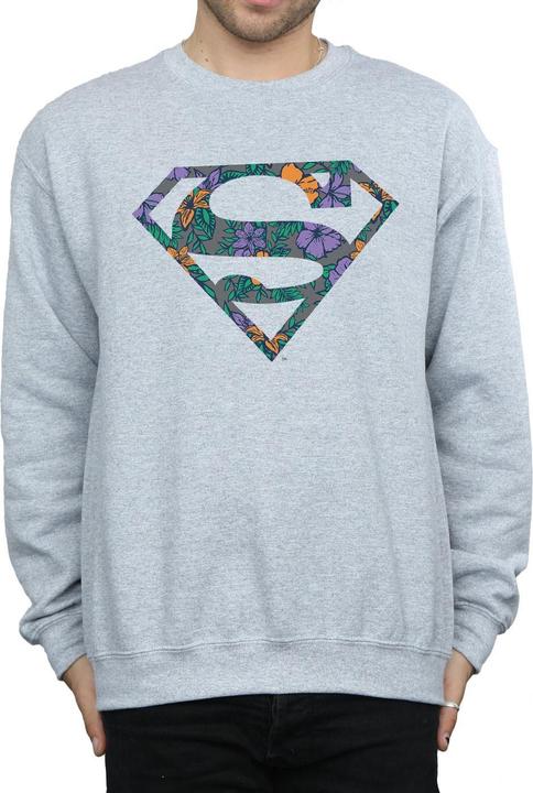Produktbild Superman Floral Logo 1 Sweatshirt (L)