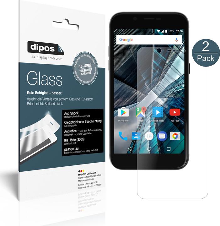 dipos I 4X Pellicola Protettiva Compatibile con Wiko View 3