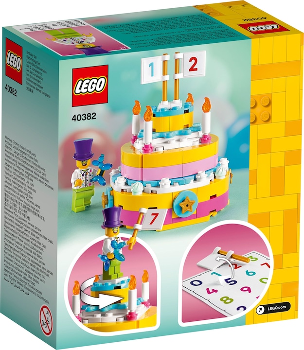 Produktbild LEGO Geburtstagstorte (40382, LEGO Classic)