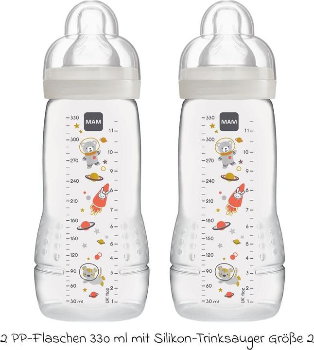Actual product image MAM Easy Active 330 ml, 4+ months, 2 pcs, space (330 ml)