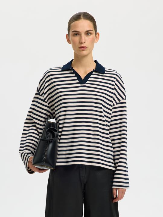Produktbild Selected Relaxed Fit Langarm-Poloshirt (L)