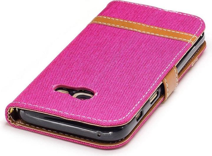 Produktbild König Design Hülle Handy Schutz für Samsung Galaxy A3 (2017) Case Cover Tasche Wallet Etui (Samsung Galaxy A3 (2017))