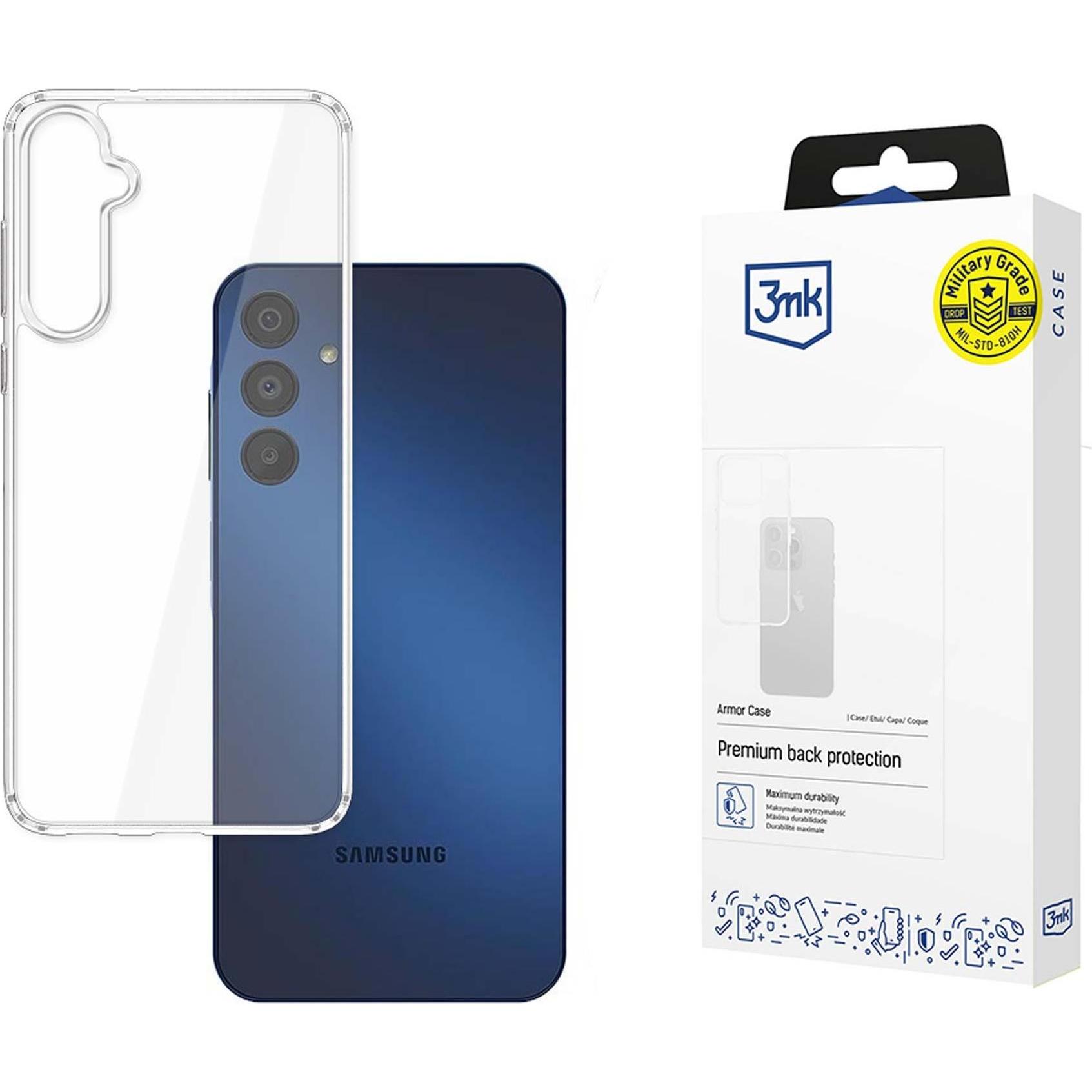 3MK Armor Case (Samsung Galaxy A16), Smartphone Hülle, Transparent