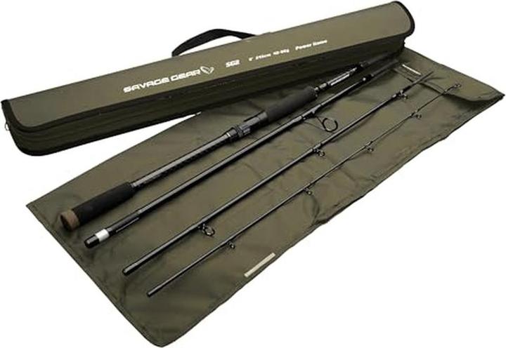 Image du produit Savage Gear SG4 Canne de voyage moyen jeu (Itinéraire, 243 cm)