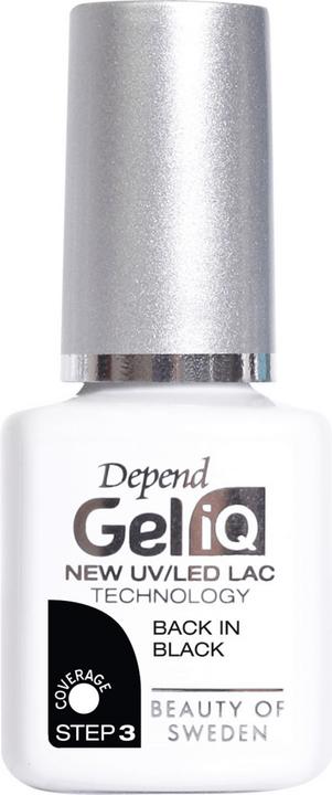Beter Mieux Depend Gel Iq Esmalte Retour En Noir41001 (Noir, Vernis à ongles effet gel)