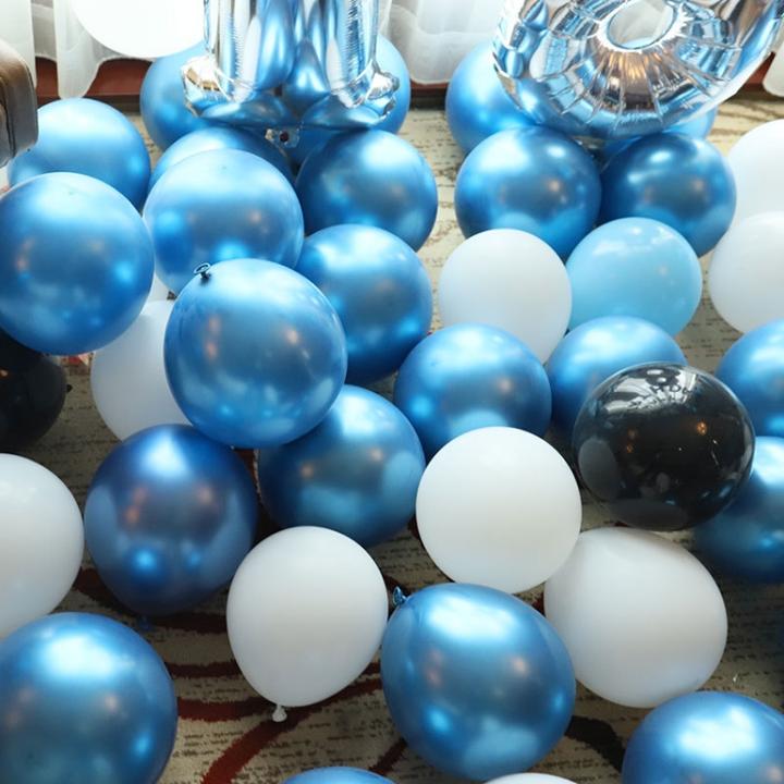 Immagine prodotto Ueli Express 99 palloncini blu di buon compleanno in 1 Mega Set