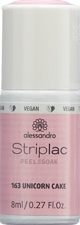 Actual product image Alessandro Nail Gel Striplac 2.0 Unicorn Cake (163, UV gel varnish)