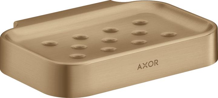 hansgrohe Axor Universal Circular soap dish brushed bronze