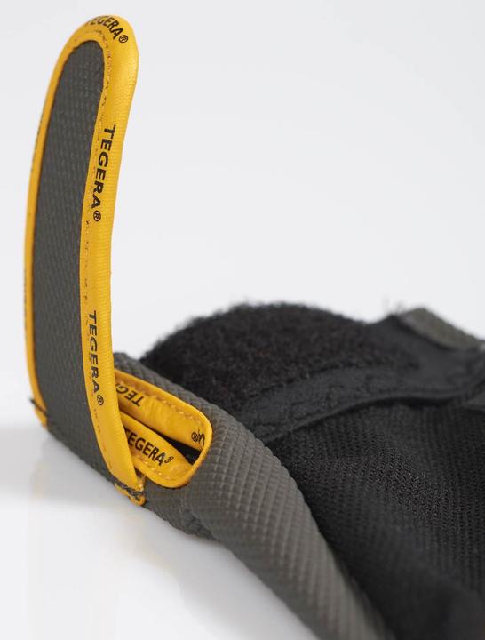 Produktbild Tegera Ejendals 9120, Workshop gloves, Black, Grey, Yellow, Adult, Adult, Scratch resistant, Nylon (10)
