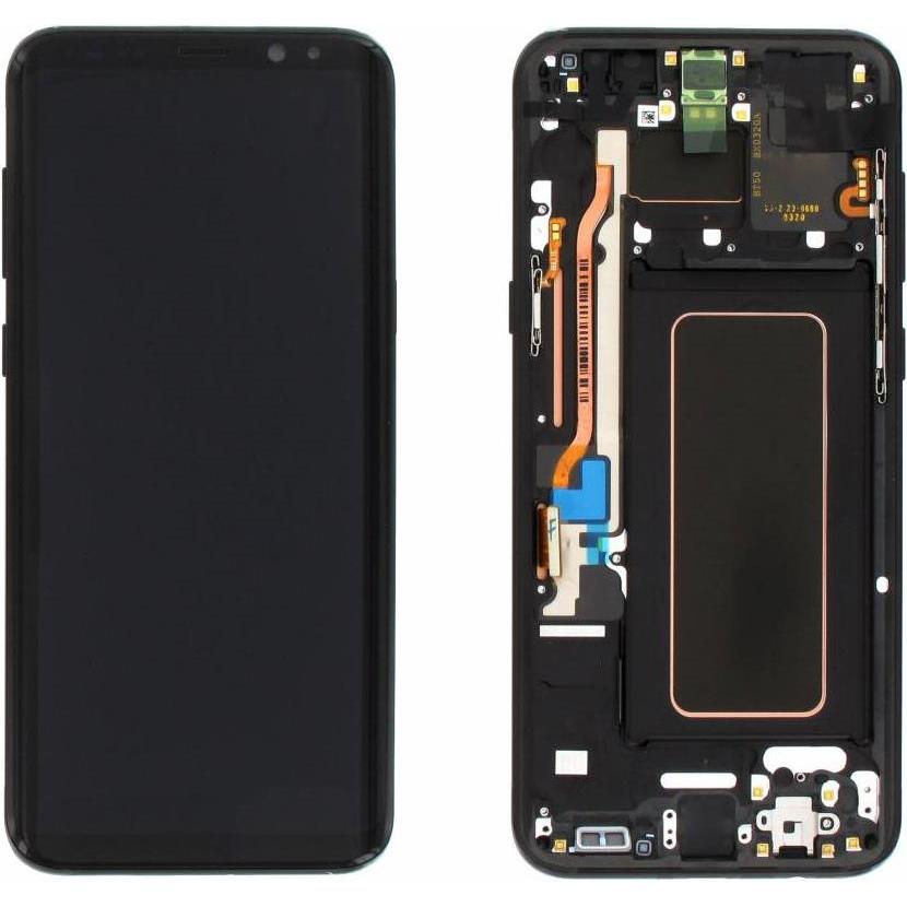 Samsung LCD Assembly (Display, Galaxy S8+), Mobilgerät Ersatzteile, Schwarz