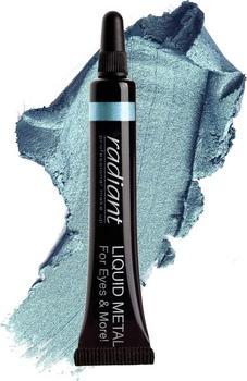 Image du produit Radiant Professional Ombre à paupières en métal liquide pour les yeux et les lèvres Ombre liquide imperméable 0,23 onces (15)